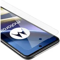 Cadorabo Screenprotector geschikt voor Motorola MOTO G51 5G - Pantser film Beschermende film in KRISTALHELDER Geharde (Tempered) display beschermglas in 9H hardheid met 3D Touch