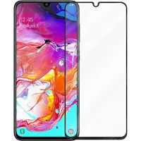 Cadorabo Fullcover Display Schutzglas für Samsung Galaxy A70 / A70s Retail Packaging