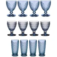 Villeroy & Boch Wein- & Longdrinkgläser Boston Coloured Set van 12