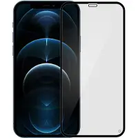 BigBen Interactive , Screenprotector geschikt voor iPhone 12 Pro Max - Tempered Glass, Transparant