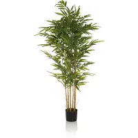 Hjh OFFICE Kunstplant/kunstboom BAMBUS II 150 cm groen