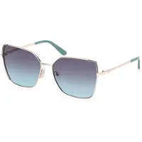 GUESS Zonnebril Met Goudkleurig Montuur En Blauwe Kleurverloop