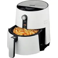 Heinner HAF-1300WH, heteluchtfriteuse, 2,6 liter, 200 °C, 60 minuten, Zelfstandig apparaat, Wit