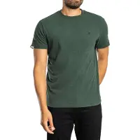 Superdry Shirt 'Essential' donkergroen