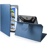 SBS Vouwhoes in universeel staand formaat rotatie voor tablet tot 10,1" (Tablets 10"), Tablethoes, Blauw