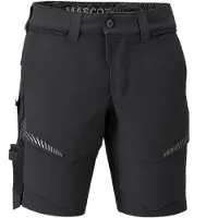 Mascot Customized stretch korte werkbroek 22149 54 / Zwart