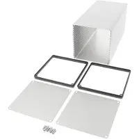 Hammond Electronics 1455NS2201 Universele behuizing 220 x 103 x 103 Aluminium Geëxtrudeerd Helder 1 stuk(s)