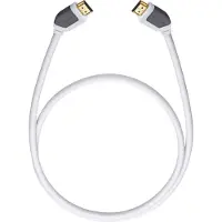OEHLBACH Shape Magic 2,2 m Wit Hi-Fi videokabel