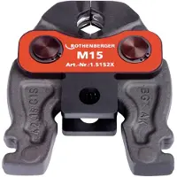 Rothenberger Tang, Presavimo galvų rinkinys ROTHENBERGER Compact M15-18-22-28mm