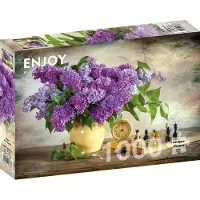 Enjoy Puzzle Lilac and Chess Puzzel (1000 stukjes)