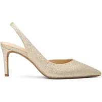 Michael Kors Alina Flex Sling Pump Pale Gold Maat: 40.5 | Pumps Outlet | Dames | Goud