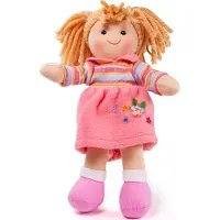 Bigjigs Toys , Jenny, stoffen pop, 28 cm