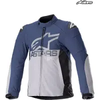 Alpinestars SMX Waterproof Jas Nacht Marine Donker Grijs Maat S