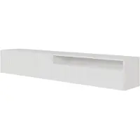 Selsey TV-meubel Vesper zwevend | Design spaanplaat wit 175x30x31 cm tv-meubels | NADUVI