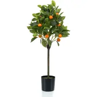 Emerald Orange tree in pot 75 cm kunstplant