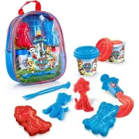 Big Buy Cooking Paw Patrol backpack filled with modeling clay and accessories - Creative leisure -