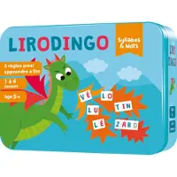 Asmodee Jeu d’ambiance Lirodingo Syllabes et Mots