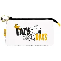 Grupo Erik Editores Peanuts etui, Snoopy en Woodstock - Lazy Days, meerkleurig, standaard