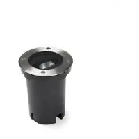 Konstsmide Inbouwspots voor de vloer, LED, met verstelbare hoek, roestvrij staal, 3000K, 550lm, 1x5W, 240V, roestvrij staal/glas, dimbaar, 7856-310