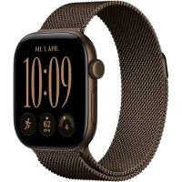 Apple Watch Series 12 GPs 42mm - Dark Bronze Aluminium Case Milanese Loop