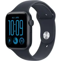 Apple Watch SE 3 GPS + Cellular 44 mm Boîtier en aluminium Midnight avec Sport Band Navy - M/L