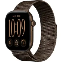 Apple Watch S12 - 46mm - Dark Bronze Aluminium - Dark Bronze Milanese Loop - S/M