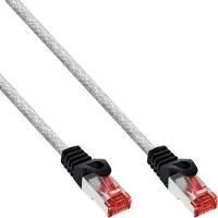 InLine Patchkabel, S/FTP (PiMf), Cat.6, 250 MHz, PVC, koper, transparant, 7,5m