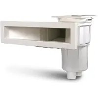 AstralPool Astral Pool 56176, wandskimmer voor zwembaden, wit, ABS, rechthoekig, 7,5 m³/u, 495 mm