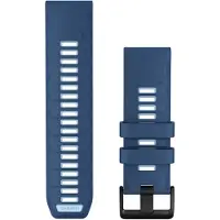 Garmin Siliconen Polsband 26mm Quickfit Met Zwarte Gesp Horlogebandje Blauw