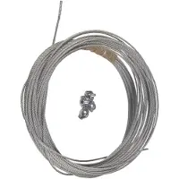 Grundfos Accessoires voor onderwaterpompen Niro staalkabelset 50m D=2mm 4 st, beugelklemmen, 91042986