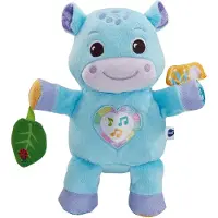 Vtech Baby Knuffelnijlpaardje - Interactieve Knuffel - 35+ Melodietjes, Liedjes, Geluiden en Zinnetjes - Vanaf 3 Maanden