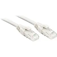 Lindy 48097 Cat6 U/UTP-kabel, wit, 10 meter