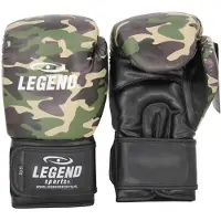 Legend Sports Powerfit & Protect Bokshandschoenen Heren/Dames Camo Army PU - Verschillende maten - Gemaakt van skintex - LegendProtect technologie