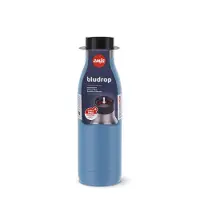 EMSA thermosfles Bludrop Color aqua-blauw - RVS - 500 ml