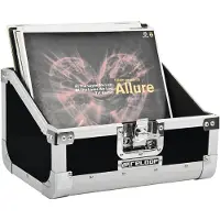 Reloop 80 Record Case Zwart