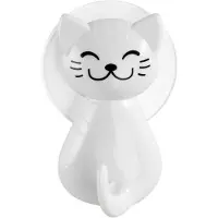 Wenko Zuighaak Cat 9,5 X 6 X 5,5 Cm Abs Wit
