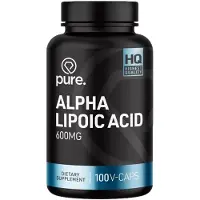 Pure Alpha Lipoic Acid 600mg - 100 v-caps