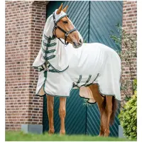 Horseware Eczeemdeken Rambo Sweet Itch Hoody Full Neck Beige - 155/206