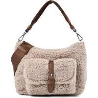 Marc O'Polo Schoudertas ' Caren' bruin / taupe