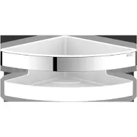 Keuco Collection Moll - Hoekplanchet, wit/chroom 12757010000