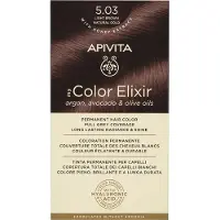 Apivita Hair Colour Haarverf Color Elixir Permanent Hair Color 5.03 1St 140ml