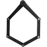 Axa Vouwslot Fold 100 - 1.000 mm: Een vouwslot met een hoog beveiligingsniveau, geschikt voor fietsen...
