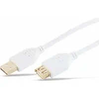 S-Impuls USB naar USB verlengkabel - USB2.0 - tot 1A / wit - 5 meter