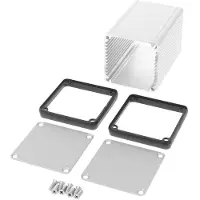 Hammond Electronics 1455CS801 Universele behuizing 80 x 54 x 54 Aluminium Geëxtrudeerd Helder 1 stuk(s)