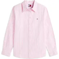Tommy Hilfiger Regular Oxford Shirt Pink Daisy/stripe Size: XS | Button-Down Shirts Outlet | Dames | Roze