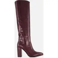 Mexx Krystal Indy Laarzen - Leer - Dames - Bordeaux - Maat 41