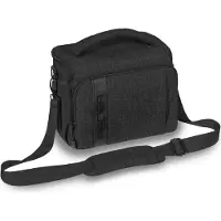 Pedea 65065434, Schoudertas, Geschikt voor elk merk, Canon EOS R, M3, M5, M6, M10, M50, M100, Canon EOS 5D, 5DS R, 5D Mark II, 5D Mark IV, 6D, 6D Mark..., Schouderband, Zwart
