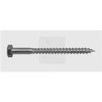 Swg 192814010 Houtschroef 8 mm 140 mm Buitenzeskant DIN 571 Staal Verzinkt 50 stuk(s)