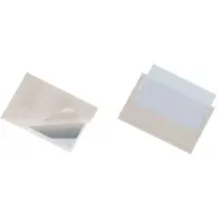 Durable Pocketfix 10 Stuks Zelfklevende (U) Showtassen 90 x 57 mm (visitekaartjes Formaat)