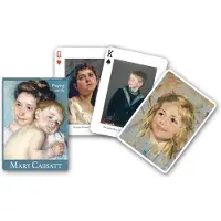 Piatnik speelkaarten Mary Cassatt - kunst single deck kaartspel.